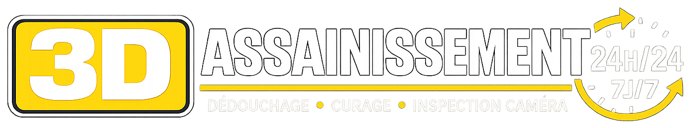 3D Assainissement — débouchage, curage, inspection caméra